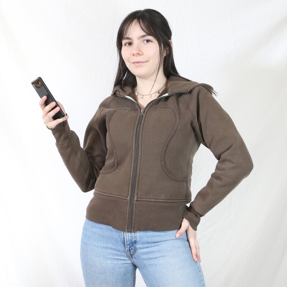 Lululemon Brown Zip Up